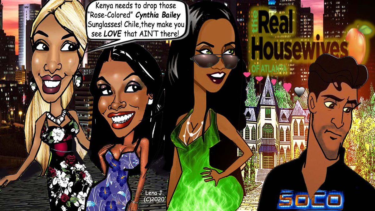 CARTOONSByLenaJ's tweet photo. @lovebscott Jyeahh @NeNeLeakes!
Whether you're a long-time fan of #RHOA #RHOATL like ME, or "Team-Twirl", you KNOW that #KARMA finally found the address to #MooreManor
*Shout-Outz* to: @PhaedraParks , @KimVFields @itsTanyaSam @MsVivicaFox @Porsha4real @iheartMarlo ♥ #CartoonsByLenaJ https://t.co/75h1Z4Mrub