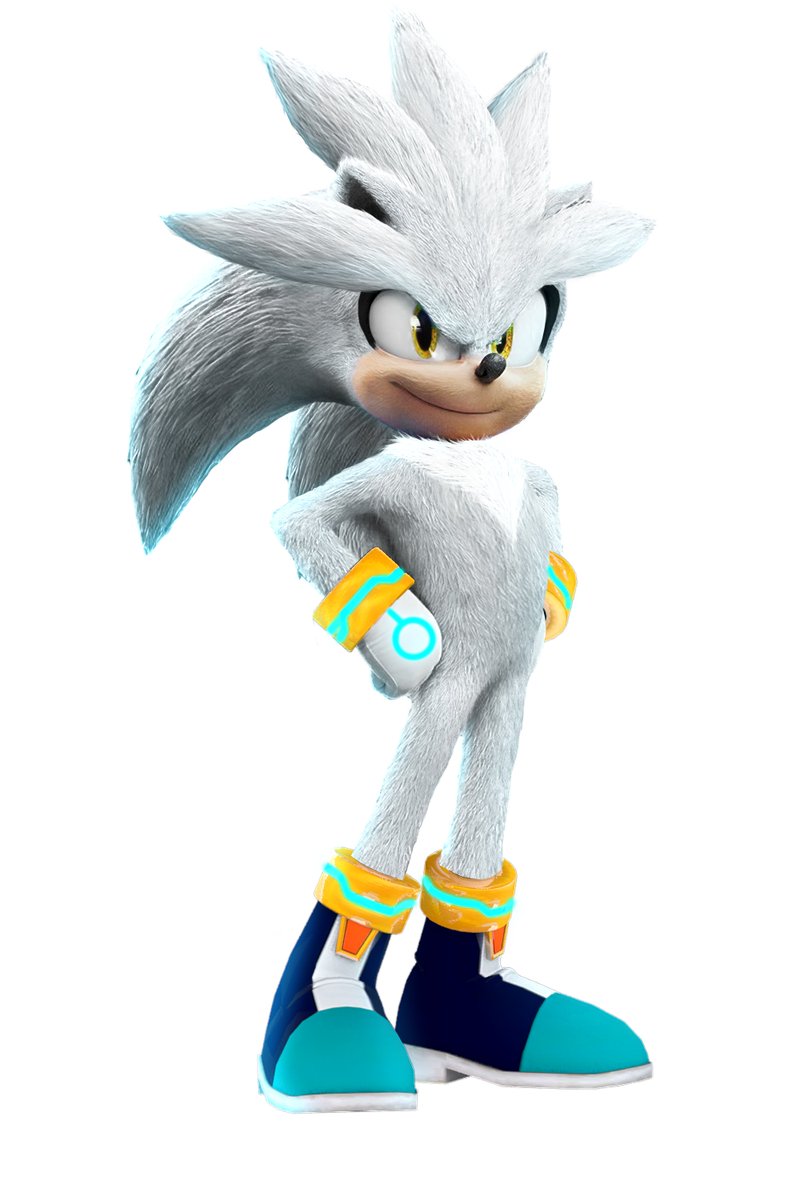 ChristianX2099 on X: Silver the Hedgehog - Sonic The Movie +