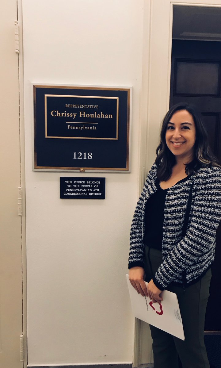 That’s a wrap on my 1st @PCHA_CHD advocacy conference! Thank you to the patients/families for sharing their stories and teaching me how to use my voice to advocate for #CHD funding &amp; research, <a href="/Nemours/">Nemours Children's Health</a> for their sponsorship of the event, and our Senators and Reps for their time!