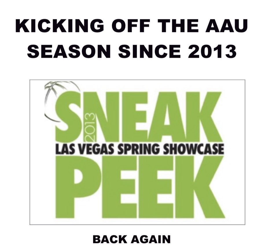 VegasEliteHoops's tweet photo. 2020 Sneak Peek Showcase 👀
March 20-22nd 
@ Heinrich YMCA
Boys HS 🏀Programs 14u-17u
Bring your squad! DM for info https://t.co/Uz2b5vNIbC