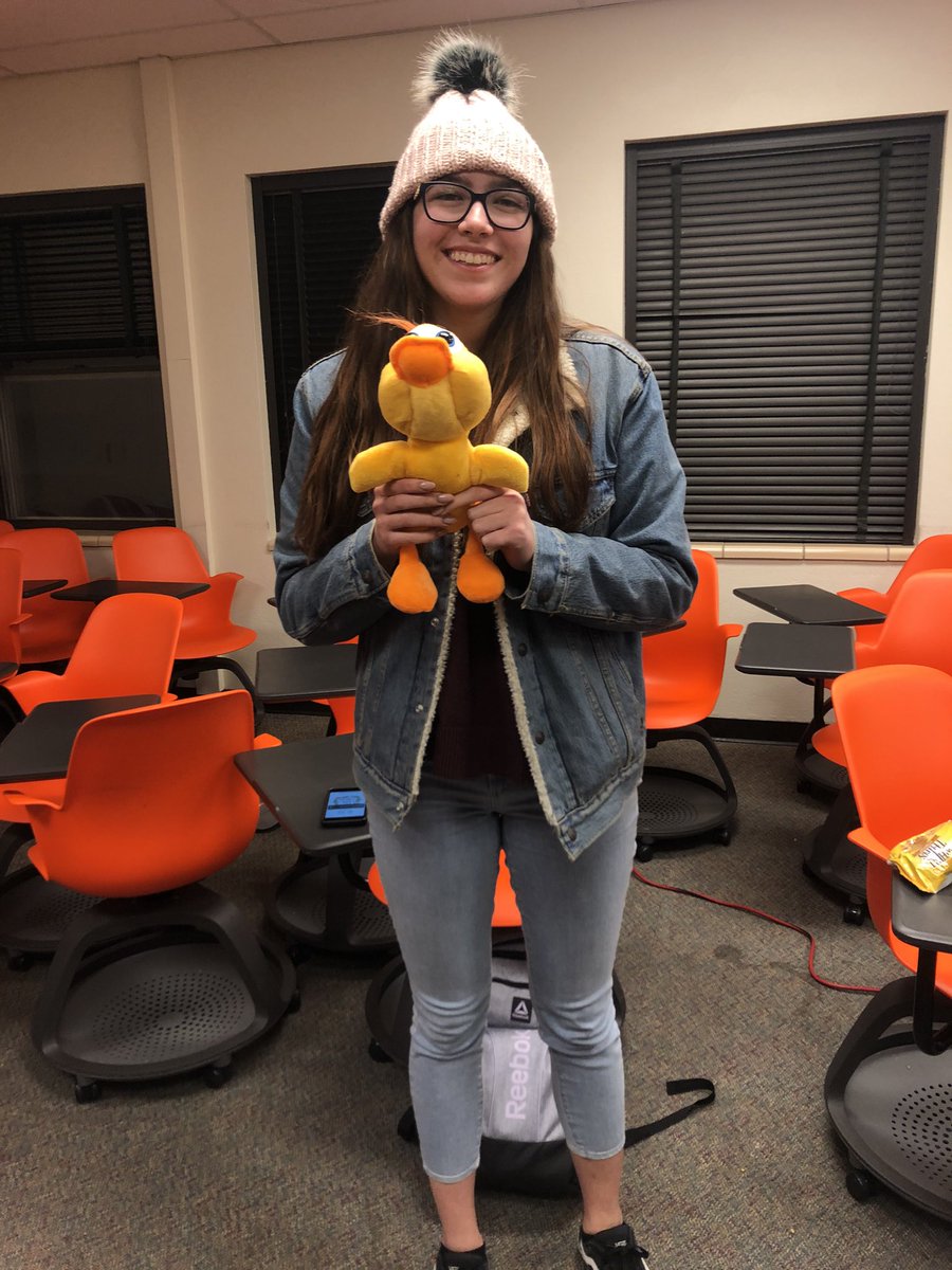 This past week, we recognized Paloma Ortega-Hart with the Swack-Daddy! Thank you Paloma for all of your great service here with NRHH!