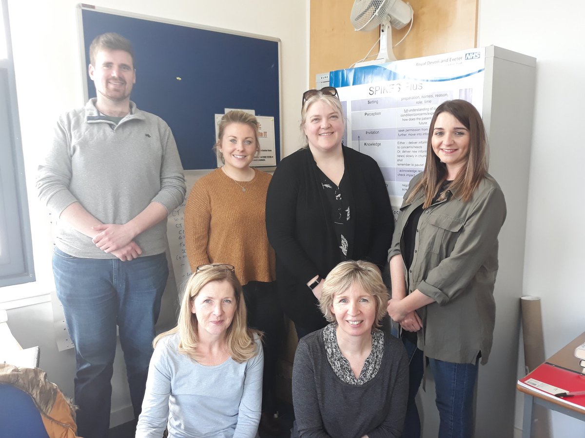 Fabulous 2 days facilitating #AdvancedCommunication @RDEhospitals. Great participants who shared experiences and took away learning to support delivery of  #personalisedcare. #LivingWithandBeyondCancer #OpenConversations #SPIKESplus