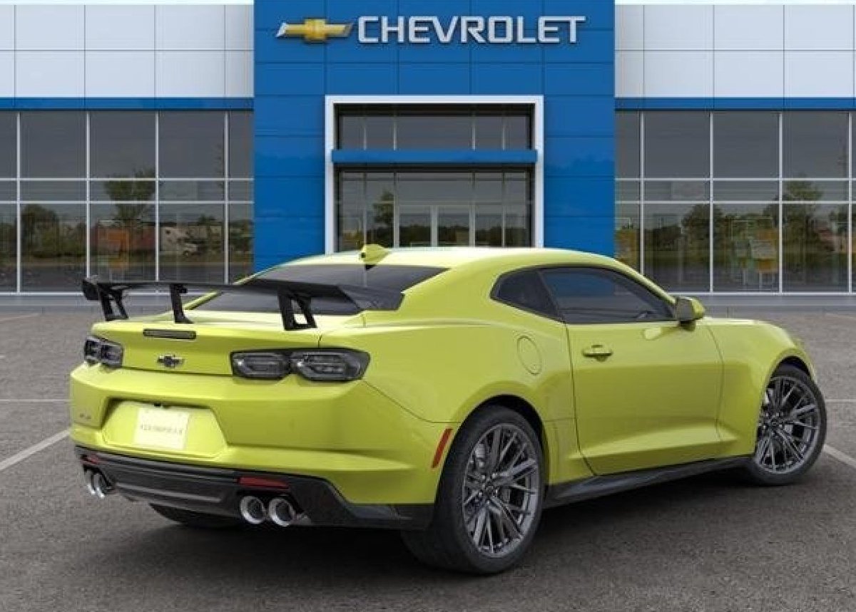 raymanchevy's tweet photo. For this #TestDriveTuesday, we are featuring a new 2020 #ChevroletCamaro! This #coupe comes in Shock on the exterior and Jet Black interior! 

https://t.co/wQDf6xv0X0 https://t.co/IZlf2czJcK