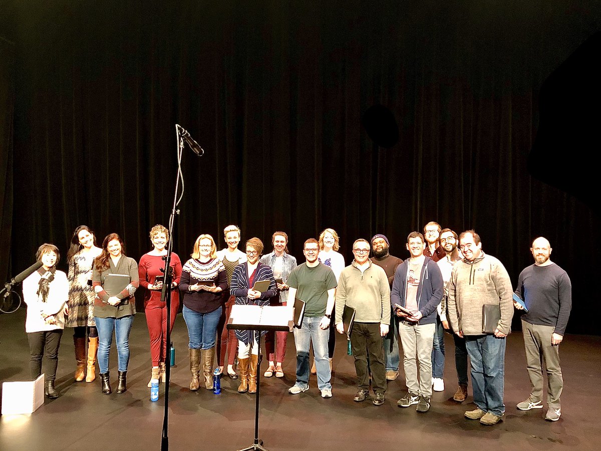 We spent a little time with John Mills at WCLV 104.9 ideastream today recording an episode of First Fridays. We are honored to be the first choir featured.  Tune in at 1:30pm on Friday to hear a mini concert and conversation about our upcoming weekend concerts.