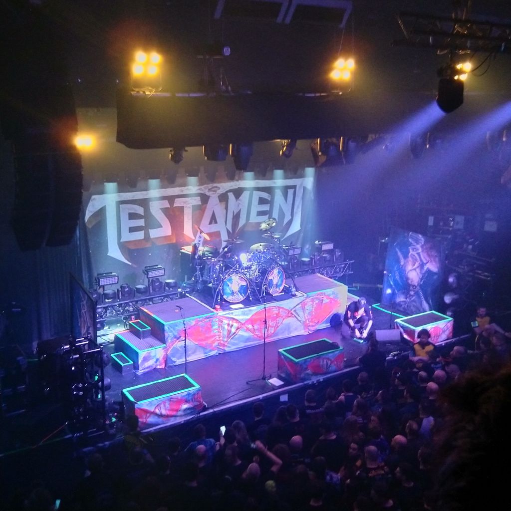 The calm before the storm... <a href="/testament/">Testament</a> #thrashmetal #bayareathrashmetal