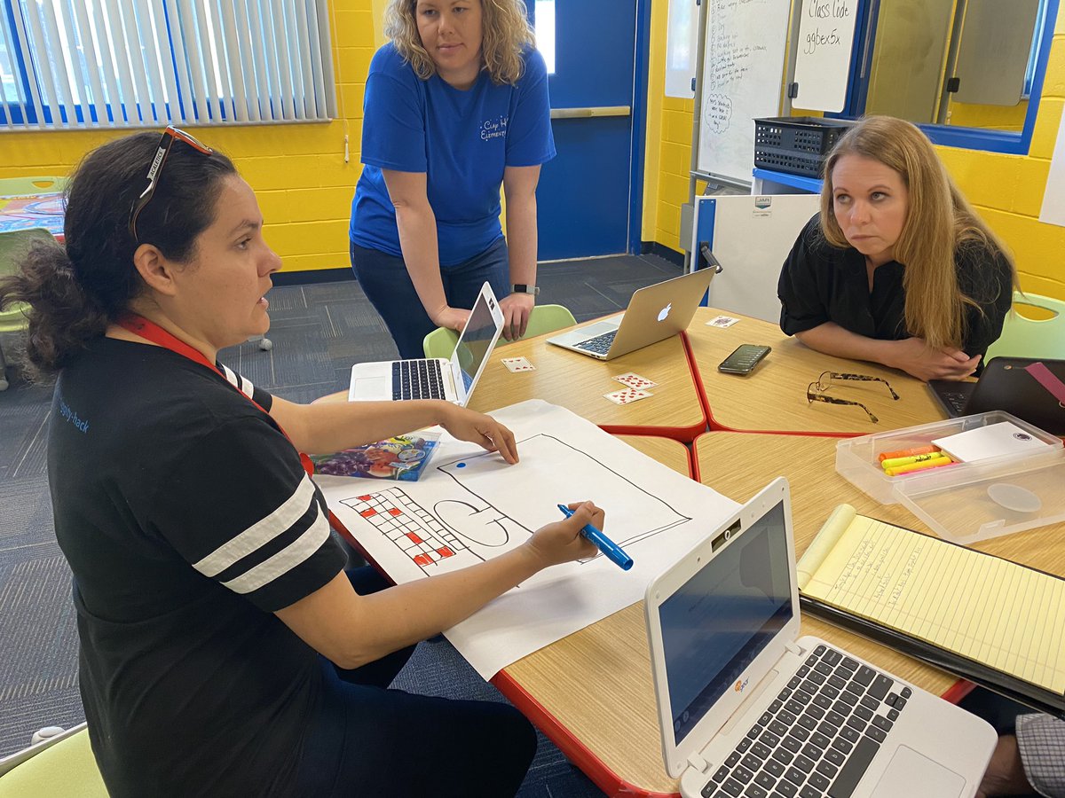 OneClayPL's tweet photo. A great day of inservice for our Elementary Technology Teachers. #csinthesunshine #technologyintegration #lessoncollaboration. https://t.co/PA55UZr0OT