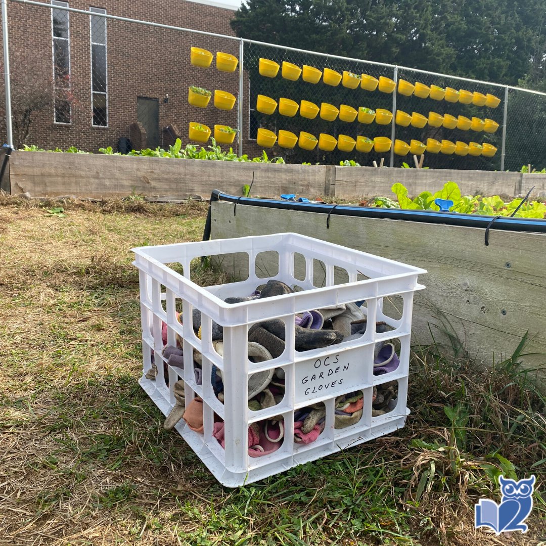 Safety first when out in the garden – we're excited to get back to harvesting soon.