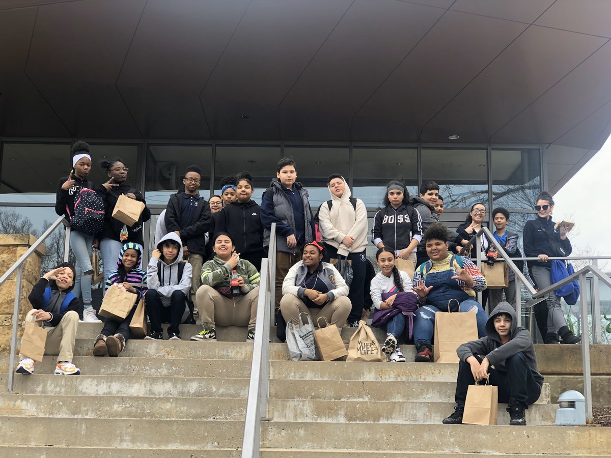 Hartford Performs trip today to the New Britain Museum of American Art. Students explored artifacts and even created their own benches similar to the ones displayed in the museum.  They were super engaged during their visit.