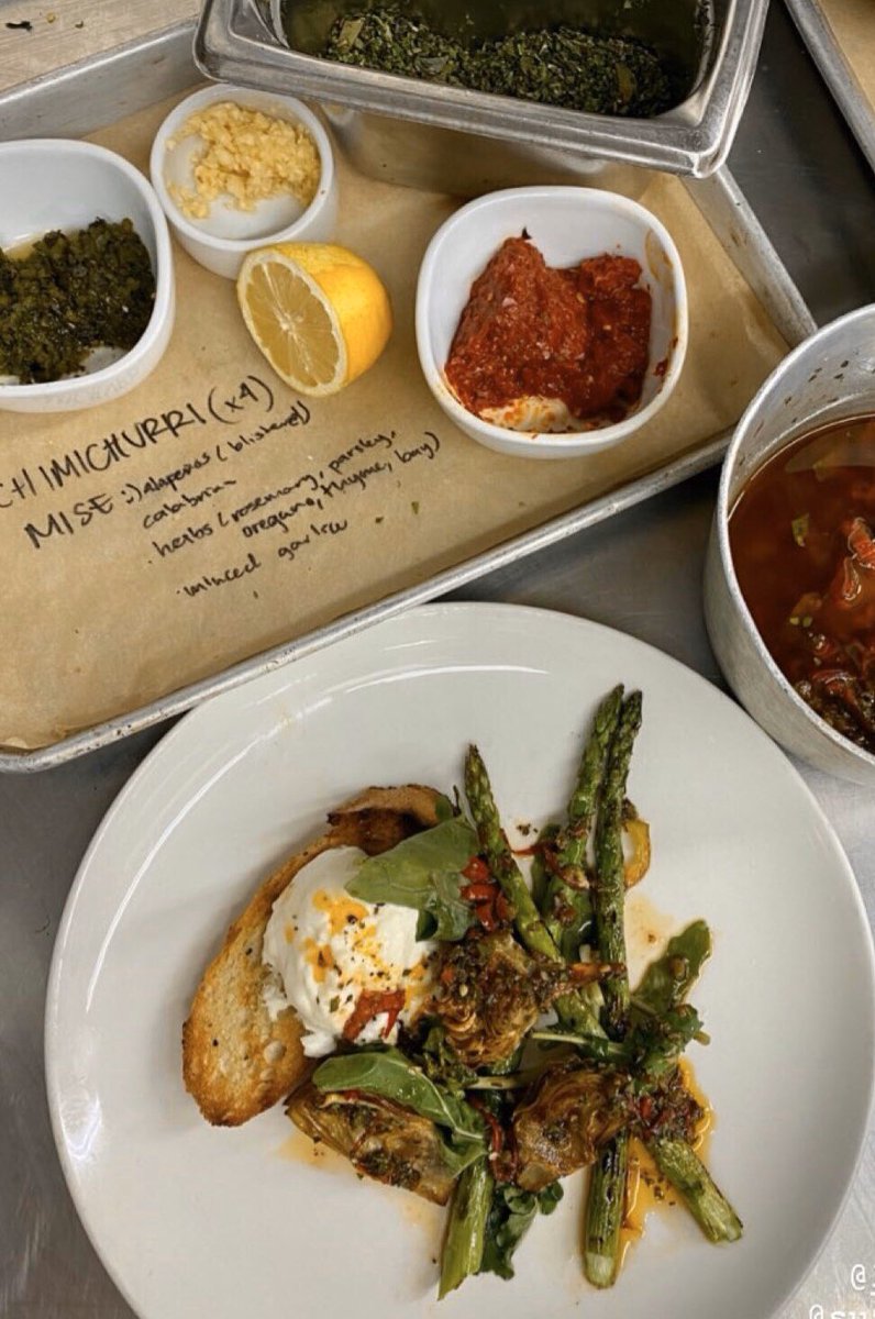 Spring menu testing....   #comingsoon #lucques #springmenu lucques.com