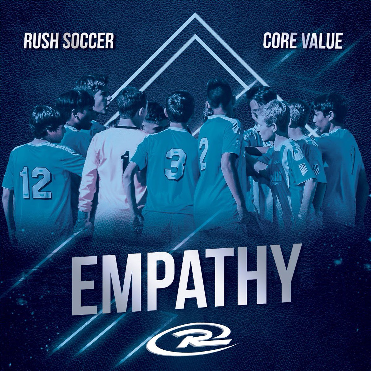 RushSoccer's tweet photo. Rush Core Values 2οΈβ£0οΈβ£2οΈβ£0οΈβ£
//March
E.M.P.A.T.H.Y//πβ½οΈ
.
The definition of empathy is : the ability to understand and share the feelings of another.
.
Itβs at the core of every solid relationship and a building block that helps form our core values. #RushEmpathy #RushCoreValues https://t.co/Hgr7FxJ3zW