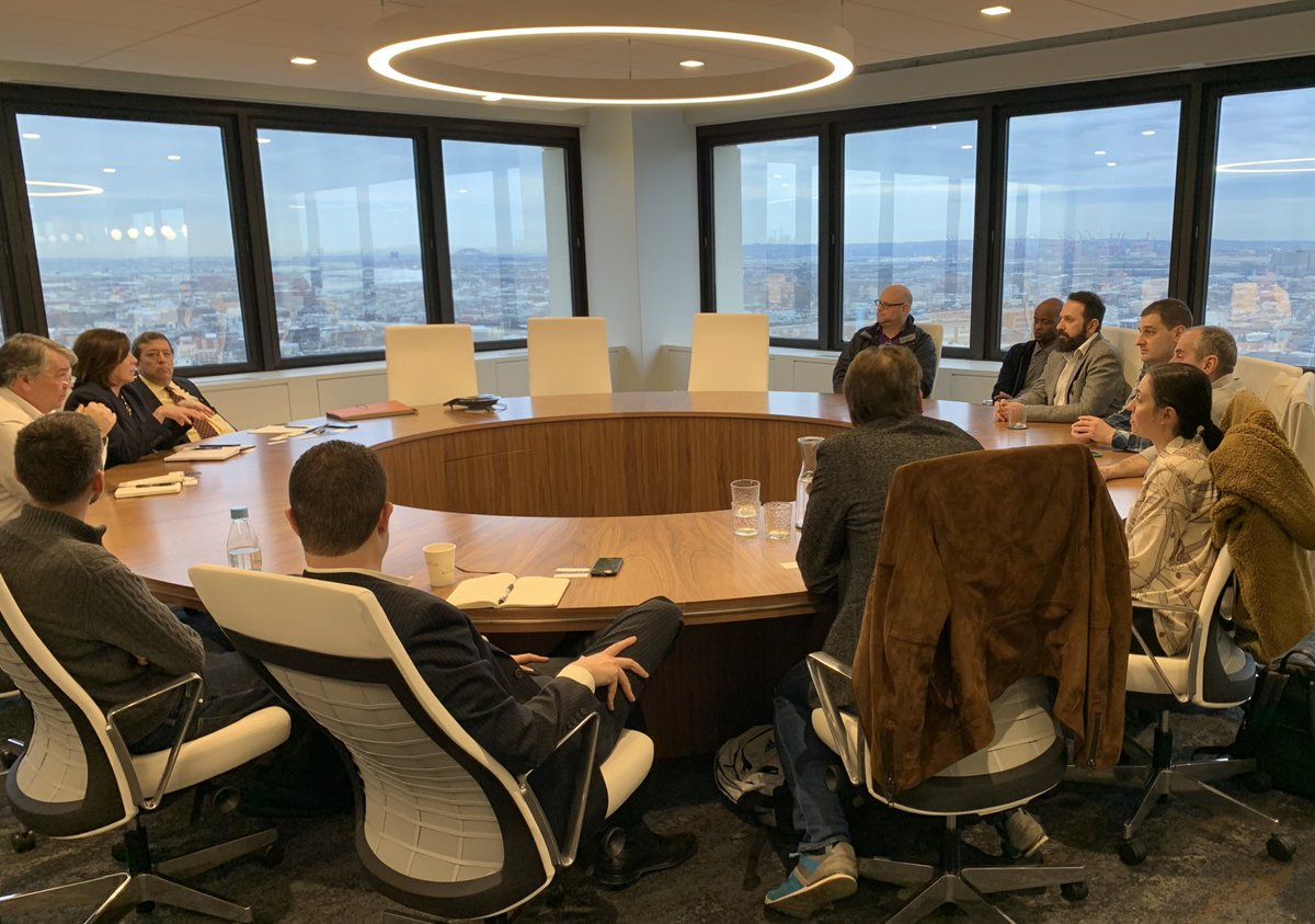 NewJerseyIsrael's tweet image. Today we hosted several Israeli tech entrepreneurs with @ChooseNJ to learn more about the challenges they face entering the tristate area market.

We also showed them how #NewJersey can assist why it’s an ideal choice for establishing an office outside of #Israel.