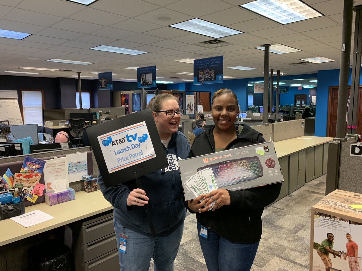 Tayler rocking the AT&amp;T TV game! #fieldsfam #LifeAtATT #boardman <a href="/ShellyBradley15/">Shelly Bradley</a> <a href="/JoshHixenbaugh/">Joshua Hixenbaugh</a>