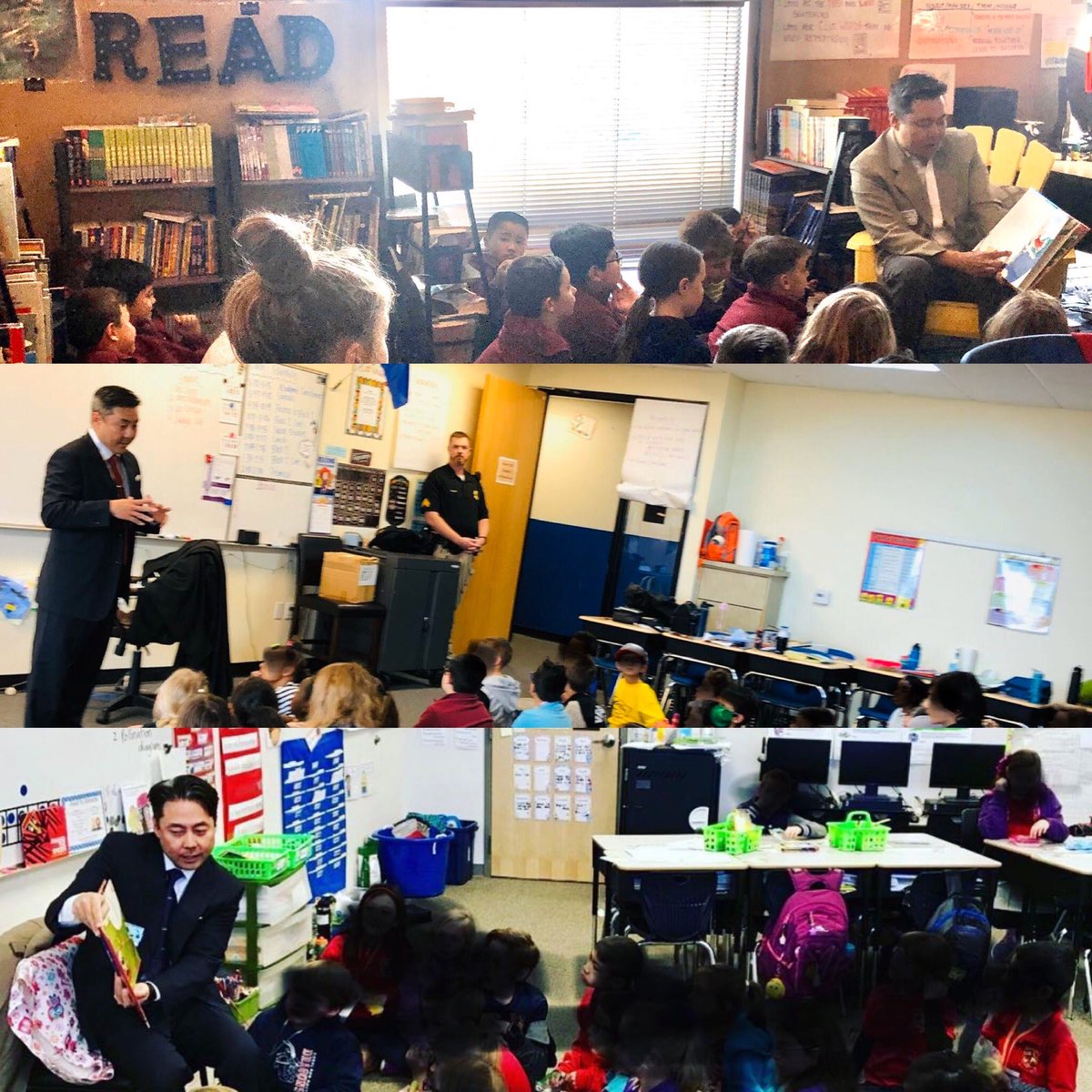 JudgeChrisLee's tweet image. Looking at last three years of #nevadareadingweek my hair just gets more grey. #readingsidewaysishard