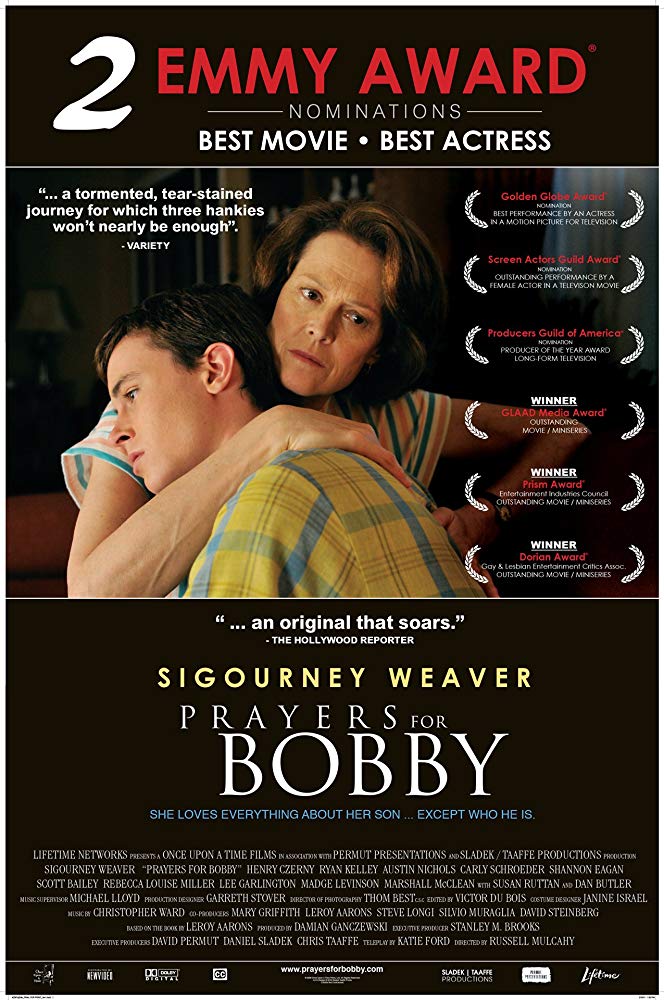  #PrayersForBobby (2009) this is a heavy movie and it always get to me, It's just a really moving and relatable story, the performances are top notch and you get invested in the story and feel for the characters. I can't watch it without crying, i always end up sobbing.