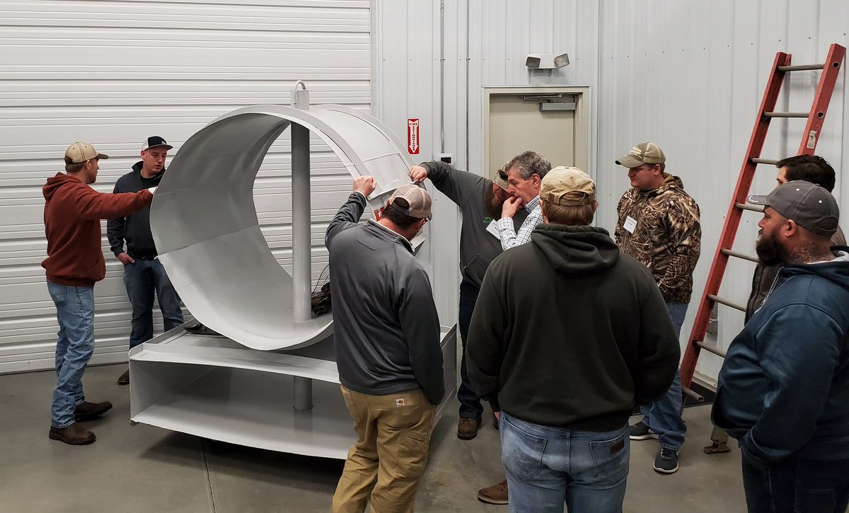 Hands-on training sessions are an important component of the Advanced Grain Operations Management short course underway in partnership with <a href="/GrainAndFeed/">Grain and Feed Association of IL</a> of Illinois.