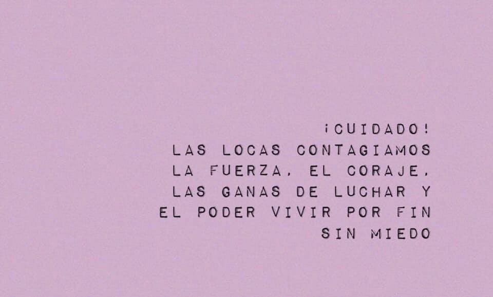 Cuidado.