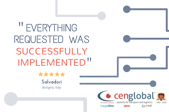 With over 35 years of experience and a strong multinational team of highly experienced professionals, we are your ideal systems partner.

Learn more about our products and services at cenglobal.com

#Logistics #cargo  #warehousing #CargoWiseOne #freight #Dubai #custom
