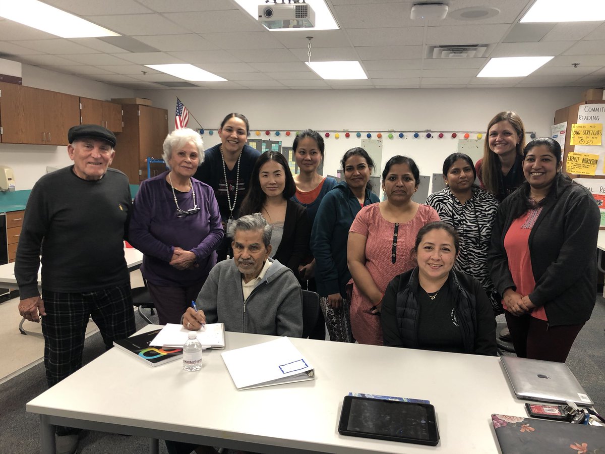 MrsVizcaya's tweet photo. Today was our last Adult ESL Class of the school year. So proud of the growth they have shown and the time these parents have put in! #CISDLearns @CISDESLBIL @jhub257 https://t.co/07lvz3IdBu