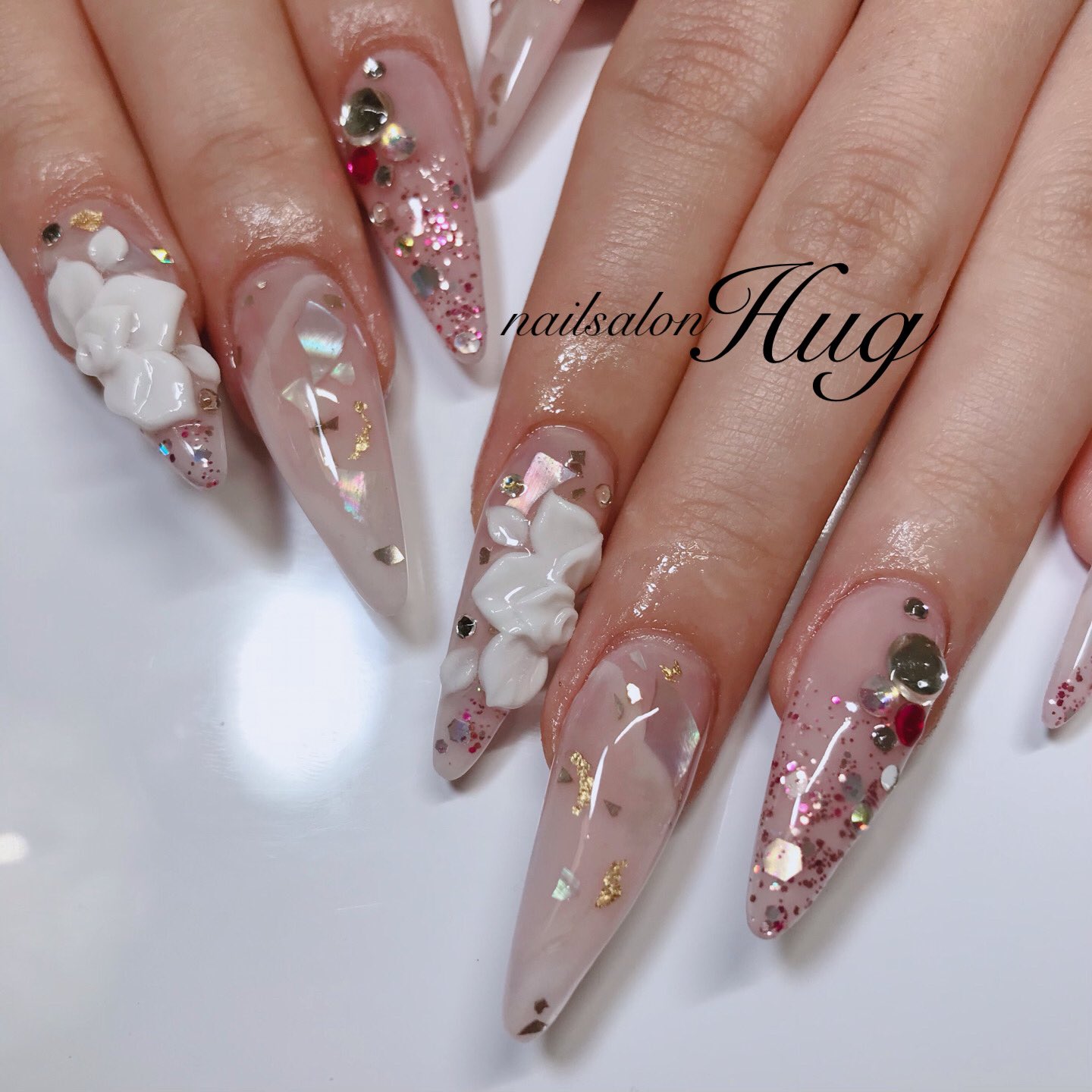 Nailhug 春らしい桜色の大理石 ロングネイルしか出来ない裏イニシャルネイル Menu スカルプロングアートコース 追加アート3d 予約 Lineid予約 Nailsalonhug Nailsalonhug Nail Nail ネイル 岡山ネイル スカルプ スカルプネイル 春 Nailhug 春らしい桜色の大理石 ロングネイルしか出来ない裏イニシャルネイル Menu スカルプロングアートコース 追加アート3d 予約 Lineid予約 Nailsalonhug Nailsalonhug Nail Nail ネイル 岡山ネイル スカルプ スカルプネイル 春