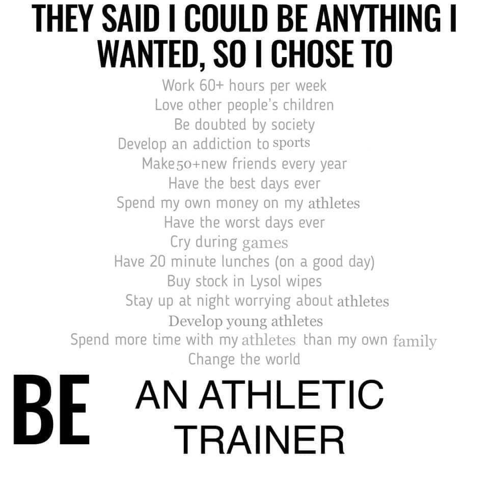 timberlineAT's tweet photo. Happy National Athletic Training Month #NATM2020IN #HealthCareThroughAction https://t.co/SMcbLJqAoE