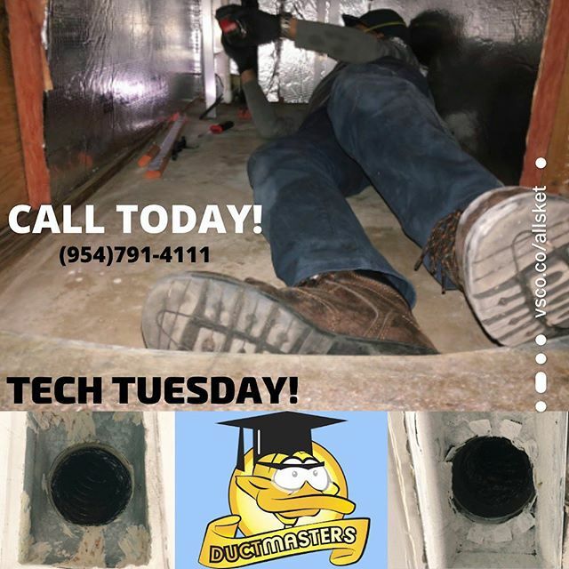 DuctMastersUSA's tweet photo. Happy #techtuesday! Call the masters today for any HVAC/ductwork/indoor air quality requests! We are open till 6 PM😎💪🏻 #tuesday #tuesdaythoughts #ductmasters #indoorairquality #cleanair #hvac #hvaclife #savings #thermostat #tips #services #tipoftheda… https://t.co/pY2EB1Dskx https://t.co/lKEzCfv1Xp