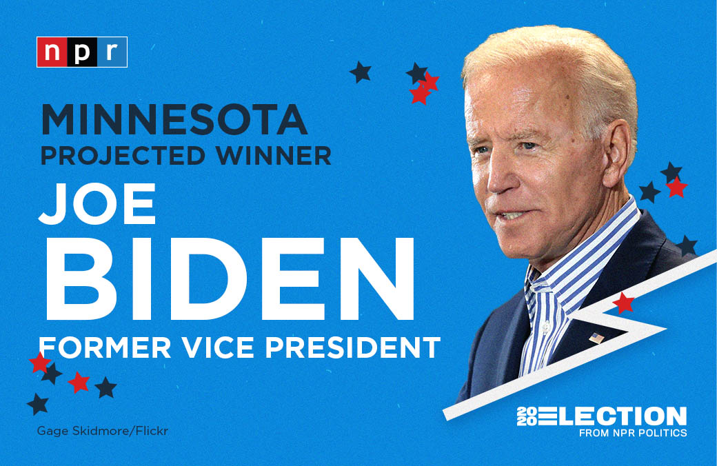 nprpolitics's tweet photo. #BREAKING: Joe Biden is projected to win the Minnesota primary, according to the AP. https://t.co/Fxj4zJxAUZ https://t.co/tnErbmghhk