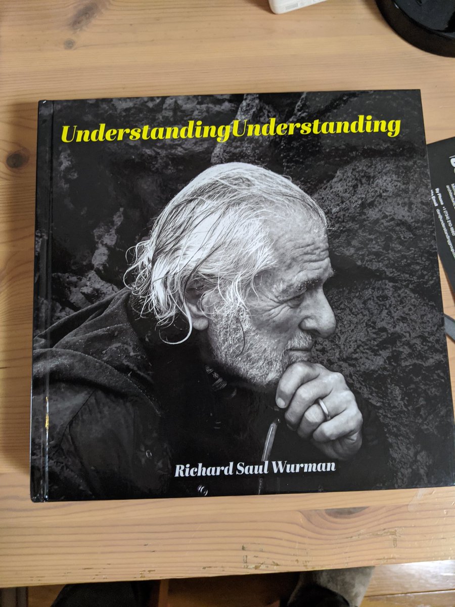 tenjuu99's tweet image. 先日のWold IA Day参加したらリチャード・ソール・ワーマンの本が当たりました！タイトルが Understanding Understanding！ #wiad2020 #wiad_fukuoka