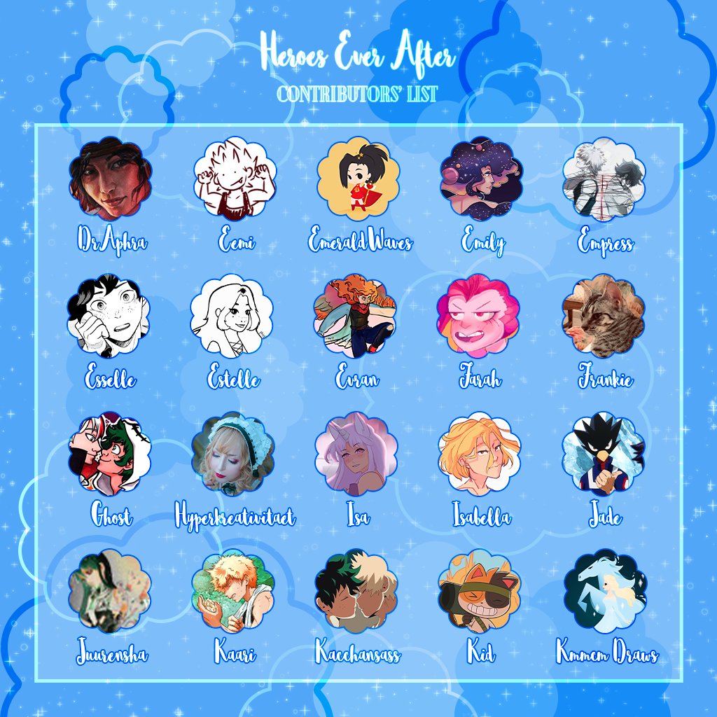 h_e_a_zine's tweet photo. ✨WE ARE PROUD TO ANNOUNCE OUR FULL CONTRIBUTOR LIST ✨ This zine will be filled with over 80+ amazing contributors who have incredible ideas lined up! There's one more graphic underneath this tweet, so please check that out as well ✨ https://t.co/5gUhvcjTvJ