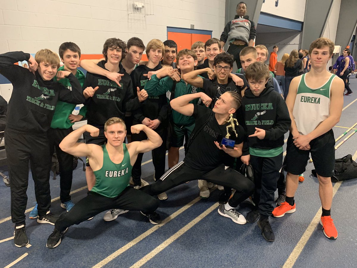 BoysEureka's tweet photo. Congrats to the guys on winning the Mahomet fresh soph invite! For many this was their first high school meet! https://t.co/eENSxnvqn1