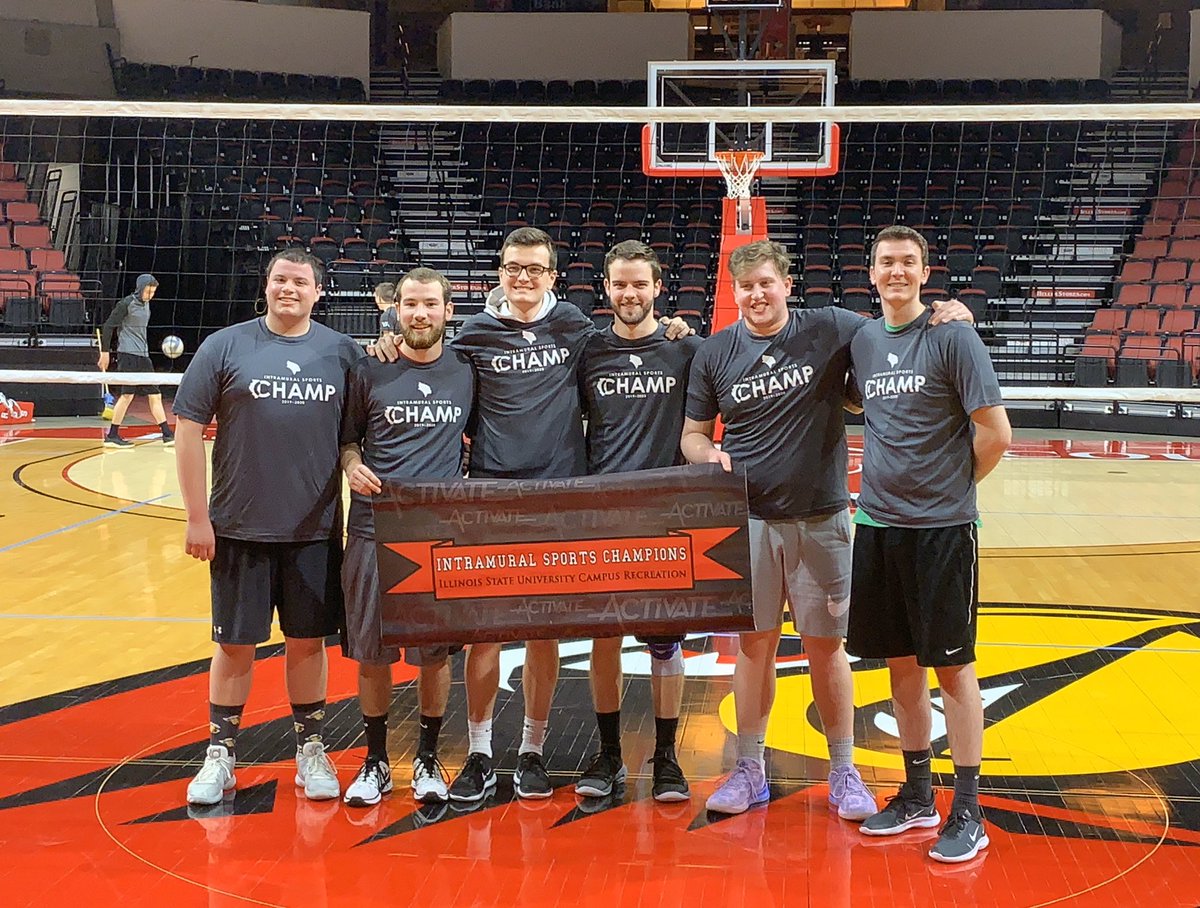 ISU_IMSports's tweet photo. Congratulations to our 6v6 Volleyball Open Champion Team Morrelli!! #RecChamps #RecBirds https://t.co/JdXVCV2cxj
