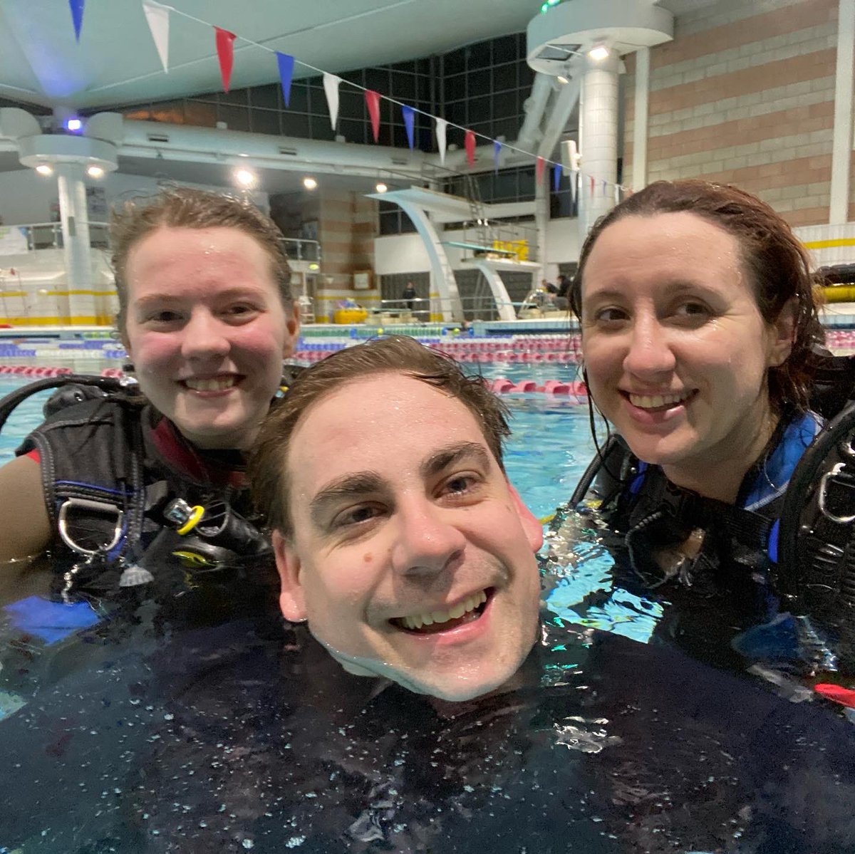 Just a bit of Tuesday night scuba <a href="/HertsDiveClub/">Herts Dive Club</a> - 4 successful DSDs and some new divers joining the family! #Divewithbuddies #theclub #hatfield #scuba