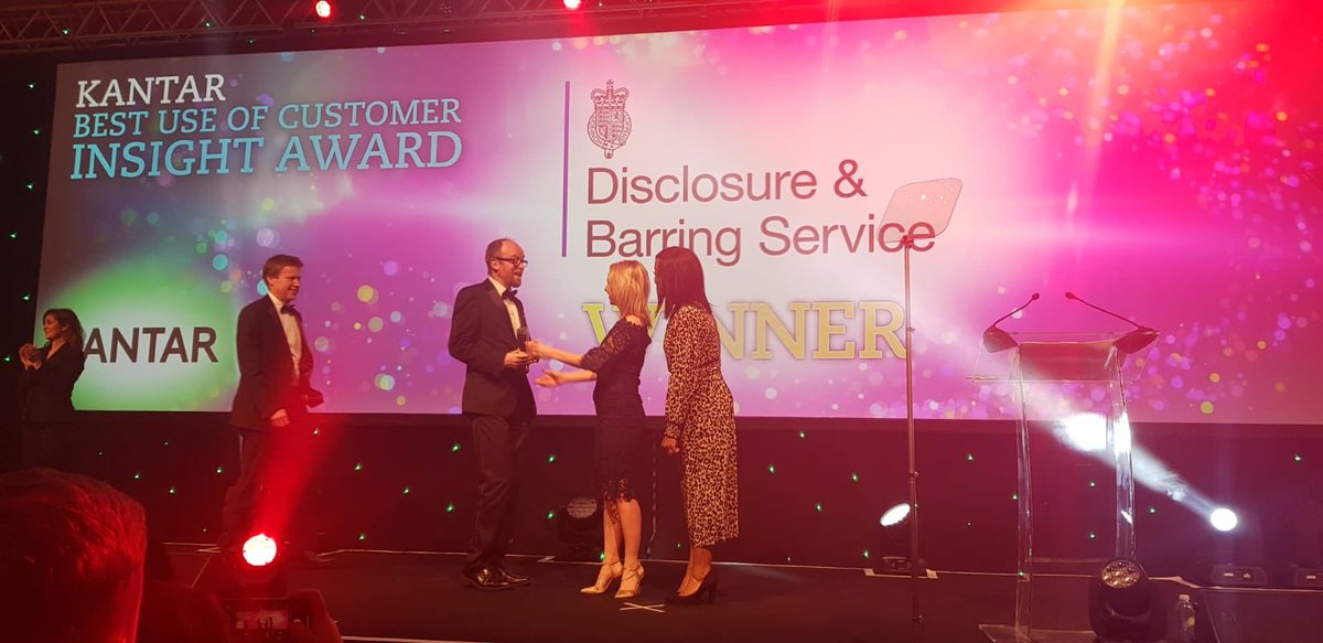 ChloeWoolger's tweet photo. Congratulations @DBSgovuk on winning Best use of Customer Insight    #ICSConf20 #cx #voc https://t.co/66kdyuf67A