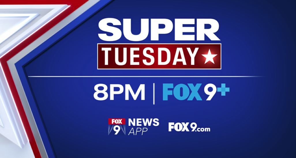 lorifox9's tweet image. PROGRAMMING ALERT! Since we have a  #SuperTuesday special coming up TONIGHT at 8 on Fox 9+, that means we kick off 5 1/2 hours of #ElectionDay #MinnesotaPrimary coverage between @fox9 and Fox9+ RIGHT NOW!