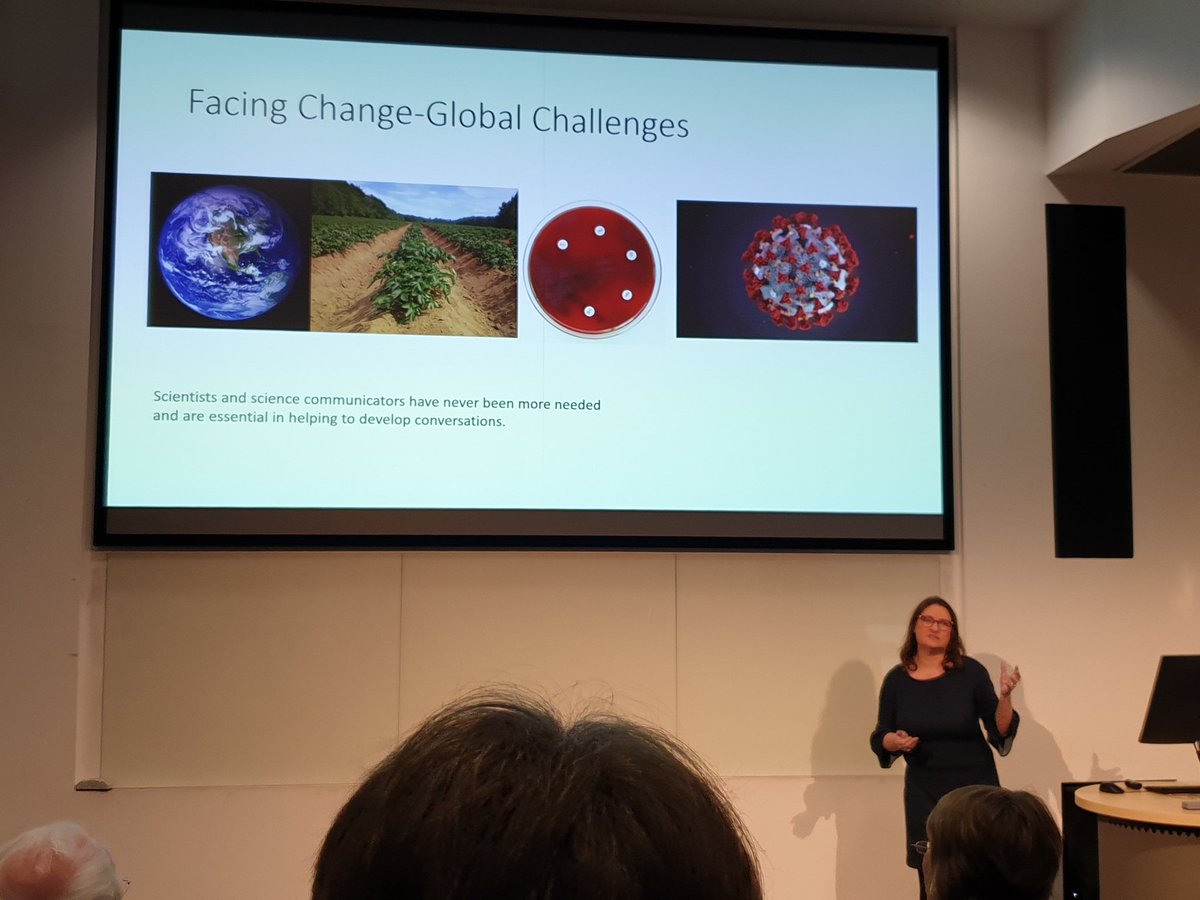 sambrownfox's tweet photo. Really enjoyed Prof Kay Yeoman's inaugural lecture this evening @rhodotus @uniofeastanglia
So inspiring to hear about all of the fantastic projects Kay has been involved with! https://t.co/2V66DBHzZJ