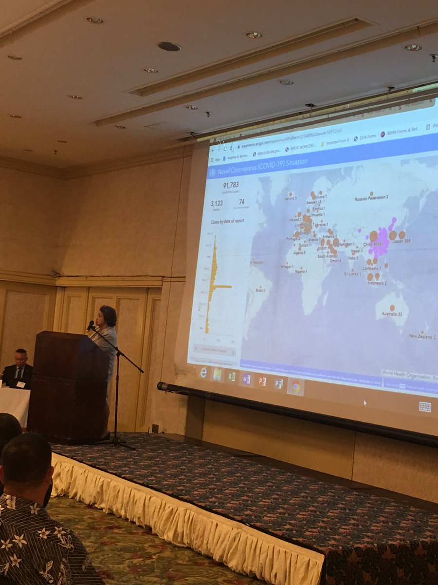 Guam Governor <a href="/louleonguerrero/">Governor Lou Leon Guerrero</a> addressing public/private/military community about planning to respond to any #Coronavirus cases on #Guam. “Preparing for worst, hoping for best”