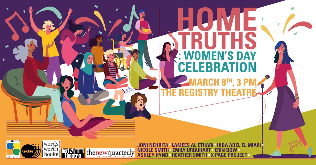 Find Kathleen Sheehy at the Registry for International Women's Day.  (illustration by Zehra Nawab)