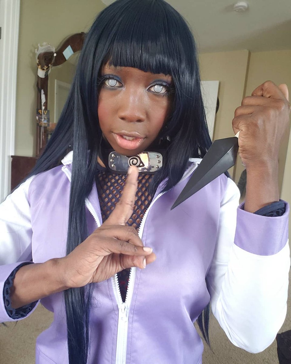 Donutkun2's tweet photo. "I've been watching you Naruto, for so many years now. When I watch you, I feel strong, like I can do anything. That even I am worth something."
.
Damn I'm kinda uhhh the only black Hinata cosplayer in existence not absolutely stunning LOL but I'll get there someday!!  #cosplay https://t.co/ze6oHgnLDl