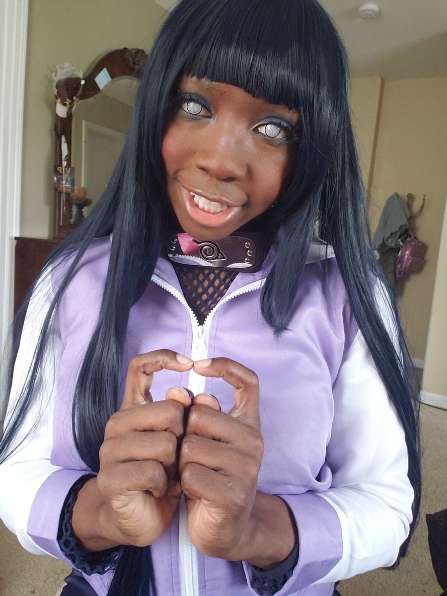 Donutkun2's tweet photo. "I've been watching you Naruto, for so many years now. When I watch you, I feel strong, like I can do anything. That even I am worth something."
.
Damn I'm kinda uhhh the only black Hinata cosplayer in existence not absolutely stunning LOL but I'll get there someday!!  #cosplay https://t.co/ze6oHgnLDl