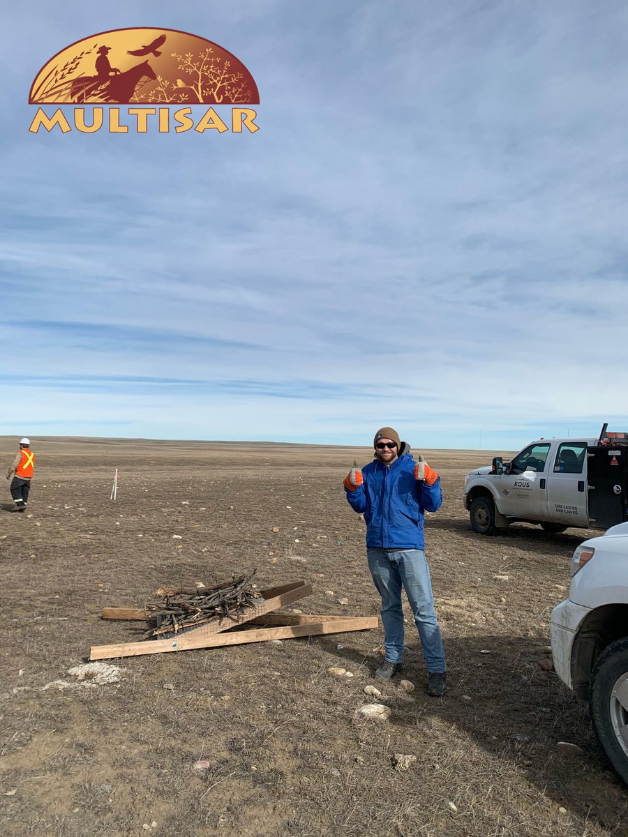 MULTISAR's tweet photo. A big thank you to @poweredbyequs for installing three ferruginous hawk nesting platforms last week! https://t.co/9FLmp55vSL