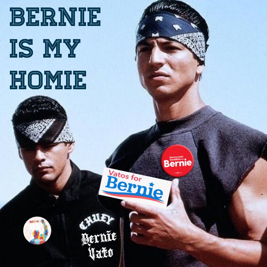 HOMIES FOR BERNIE!!!✊🏽 #VoteToday🗳 #SuperTuesday💥 #BernieIsMyHomie #BernieMiCarnal #BernieVatos