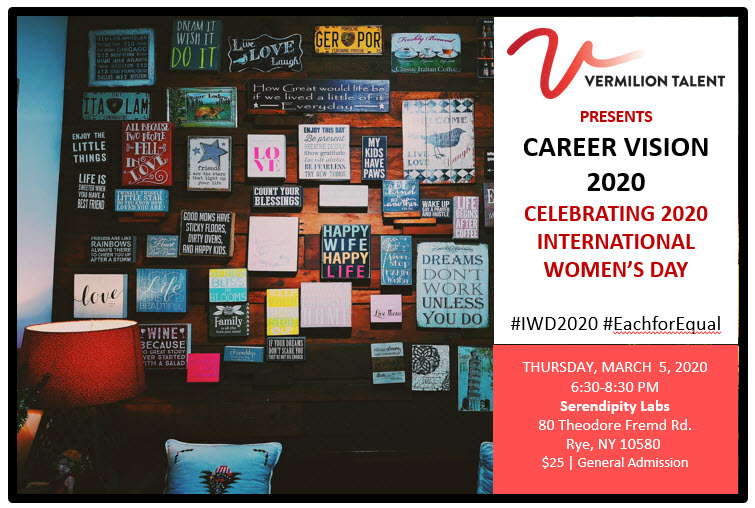 VermilionTalent's tweet photo. Last Call for Thursday's Vermilion Vision 2020 Workshop &amp; Intl. Women's Day Celebration. RSVP https://t.co/SHdRqCfQPo https://t.co/tnTZwiiKHg