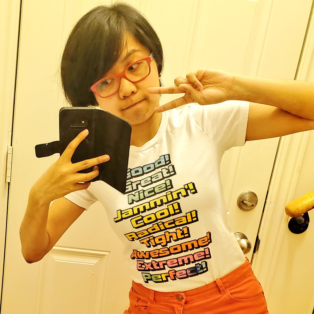 ppl kept thinking my shirt was a ddr reference oops