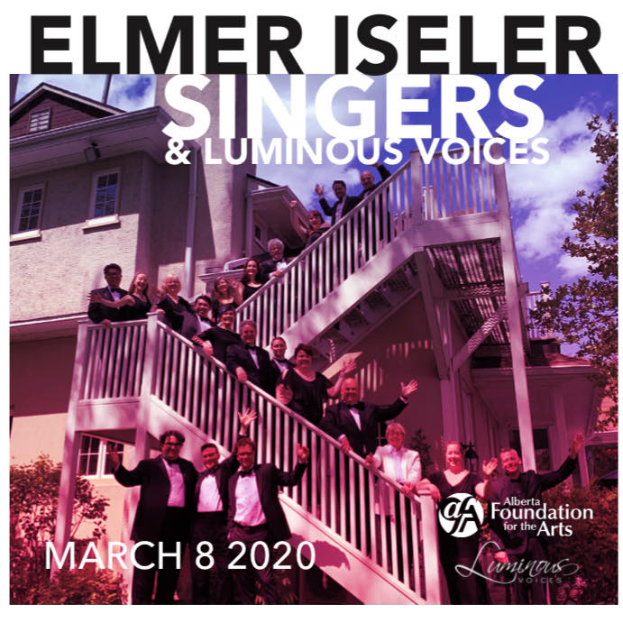 LuminousVoices's tweet photo. In 5 days, we will be host to one of Canada’s premier professional chamber choirs with award-winning director Lydia Adams. At 7:30pm on March 8th, with the Taylor Centre for the Performing arts, Luminous Voices will present  the Elmer Iseler Singers.  https://t.co/AYRCzErESB https://t.co/bygSZy7VWM