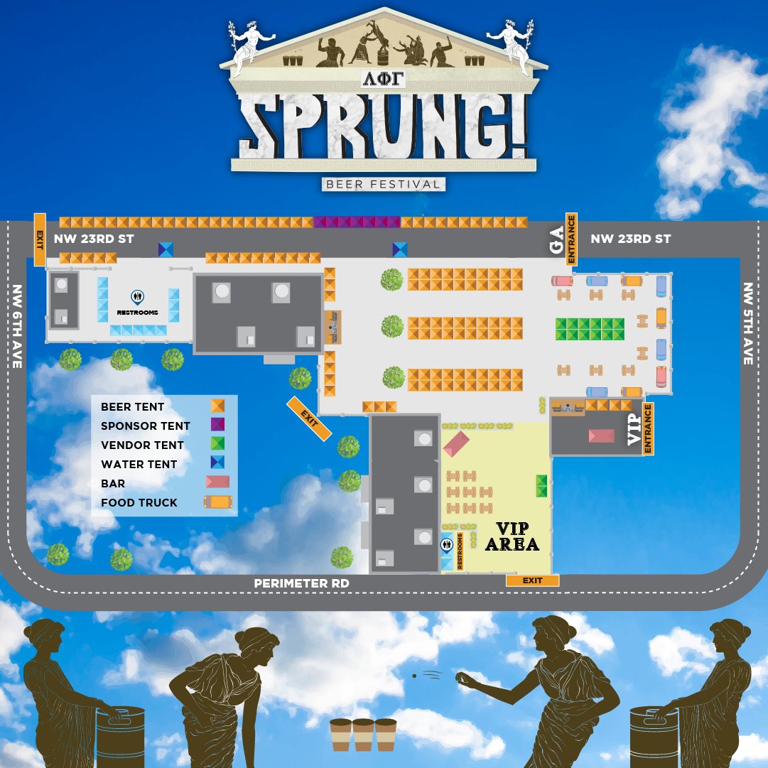SprungBeerFest's tweet photo. Check it 🗺️!⁣
⁣
Tickets Available at https://t.co/0N45EwrsFB 🎟️ - Link in bio! ⁣
⁣
#SprungBeerFest #BeerFestival #Wynwood #Miami #ThingsToDoinMiami #MiamiFestivals #SWARMwithus https://t.co/uGS3oPxwU5