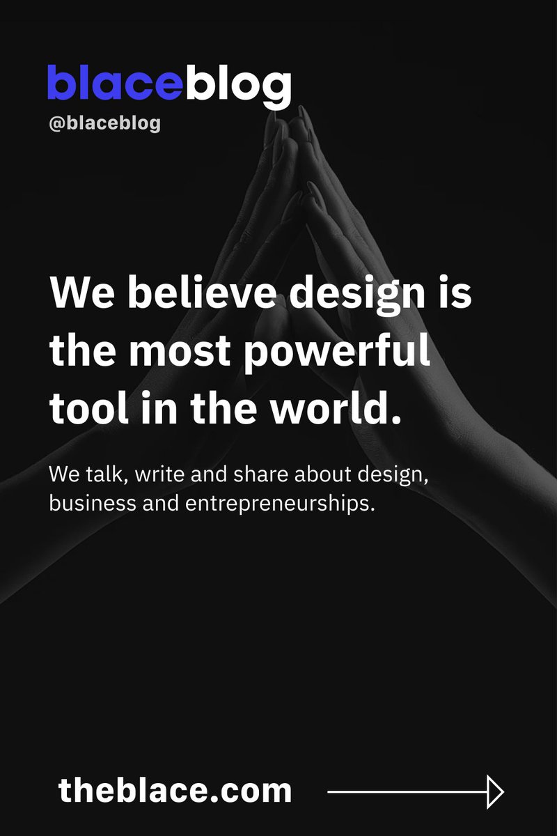 BlaceGroup's tweet photo. We believe design is the most powerful tool in the world. We’re a group of creative individuals who passionate about business, design, and entrepreneurship.
https://t.co/OnggvXXIP1

#design #business #careerindesign #DigitalMarketing #designblog #businessblog https://t.co/MiiaWC6NKa