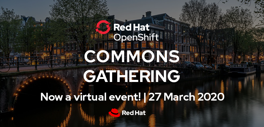 Important.Please.Read <a href="/OpenShiftCommon/">OpenShift Commons</a>'s Gathering Amsterdam 2020 Update: Shifts to Digital Conference blog.openshift.com/important-open… via <a href="/openshift/">Red Hat OpenShift</a>