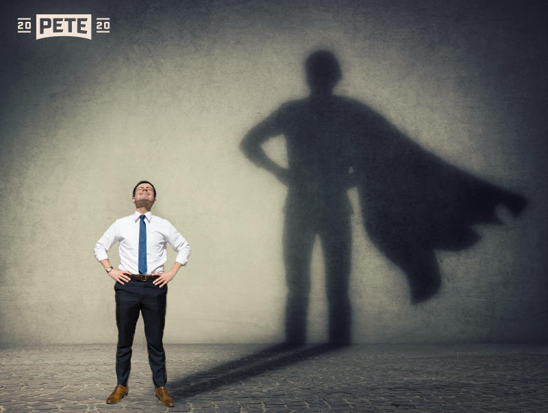 indigogeek's tweet photo. #SuperPete was my tribute to @PeteButtigieg as a "hero" for giving us #TeamPete &amp; the belief that true leadership could galvanize people to start doing a better job of working together to make the country a better place for all. Pete's recent actions prove he is still that hero. https://t.co/XI5t2wKA2c