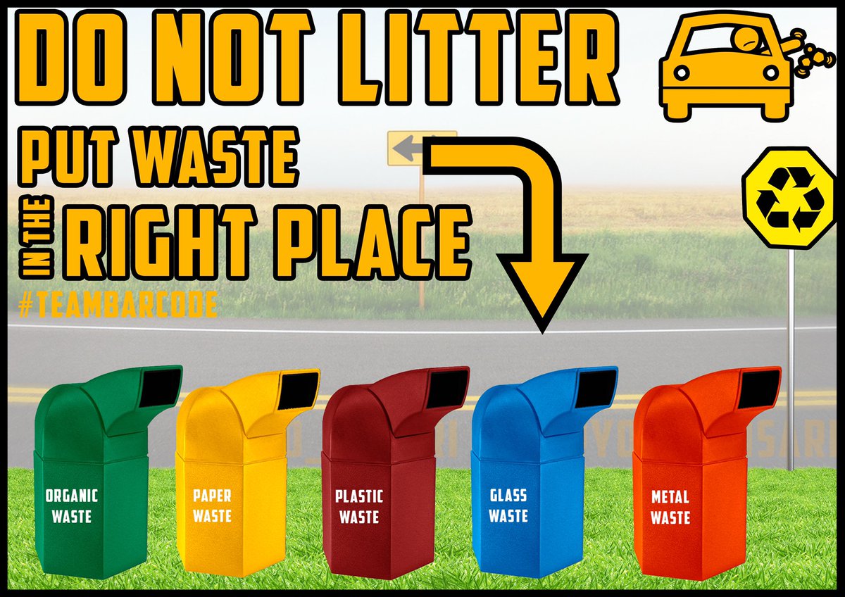 BARCODEPB's tweet photo. @JeffBezos
humans are too lazy to get down and drop waste into the bins. Let’s bring the bins closer to the humans. Let’s add an extra patch of road to have drive thru bin corners in each city/town . Let’s reward humans by reward technology integration . #Recycle #reuse #Sustain https://t.co/zKsXvlTPxt