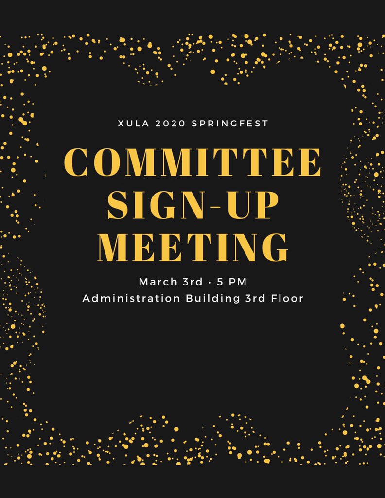 Happening right now in Admin on the 3rd floor!