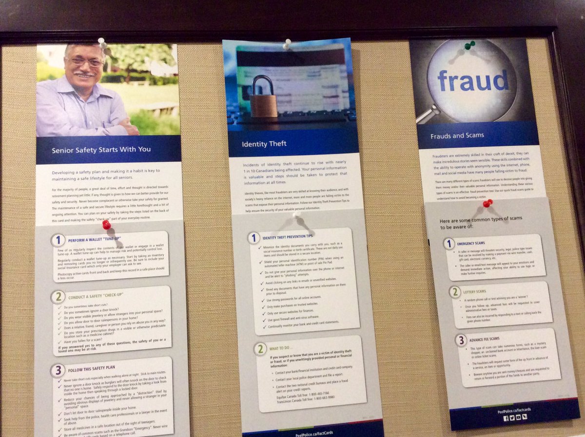southbrook_'s tweet photo. March is #FraudPreventionMonth 

Thanks to @peelregionalpolice for providing such an informative presentation today, all about scams and fraud prevention.
This information is so important for everyone to know! 
#SouthbrookRetirement 
#PeelRegionalPolice
#CrimePrevention https://t.co/8vXx1vJ6D6